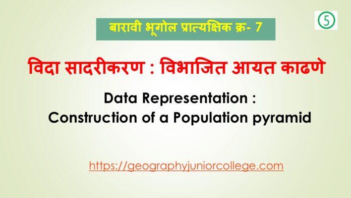 Geo Practical Data Representation Construction of Population Pyramid